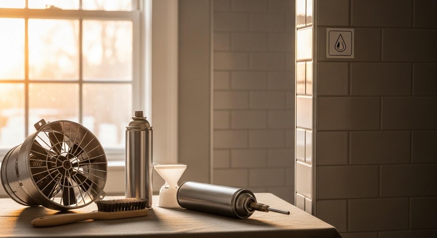 Bathroom exhaust fan cleaning service