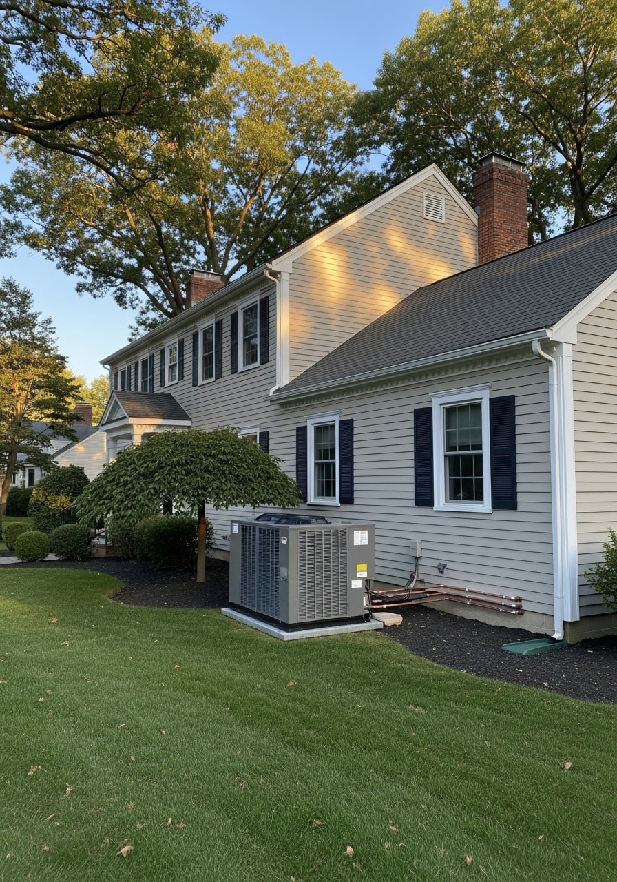 Yonkers home exterior with mature landscaping and typical neighborhood character.